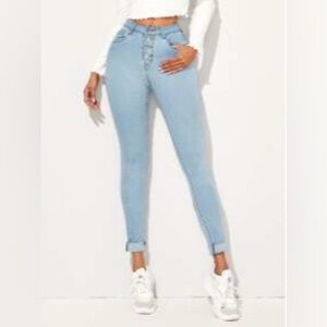 Skinny Jeans - Light Blue Wash